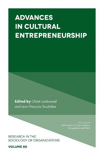 Cover image for Advances in Cultural Entrepreneurship