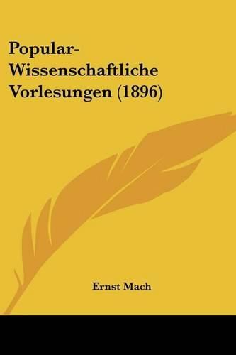 Popular-Wissenschaftliche Vorlesungen (1896)