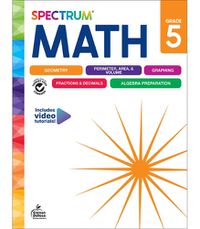 Cover image for Spectrum Math Workbook, Grade 5