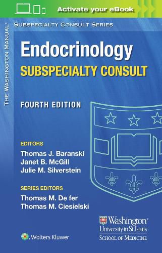 Cover image for Washington Manual Endocrinology Subspecialty Consult