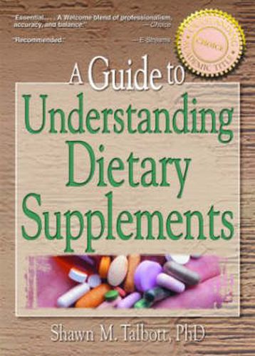 Cover image for A Guide to Understanding Dietary Supplements