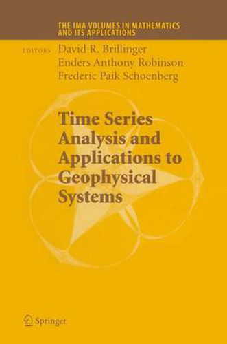 Time Series Analysis and Applications to Geophysical Systems: Part I