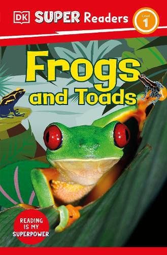 Cover image for DK Super Readers Level 1: Frogs and Toads