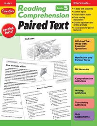 Cover image for Reading Comprehension: Paired Text, Grade 5 Teacher Resource