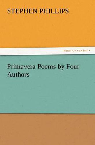 Cover image for Primavera Poems by Four Authors