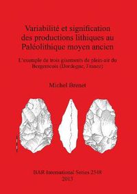Cover image for Variabilite et signifcation des productions lithiques au Paleolithique moyen ancien. L'exemple de trois gisements de plein-air du Bergeracois (Dordogn: L'exemple de trois gisements de plein-air du Bergeracois (Dordogne, France)