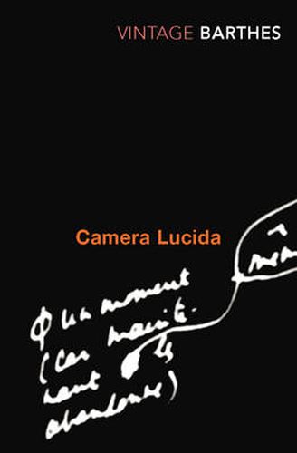 Cover image for Camera Lucida: Reflections on Photography