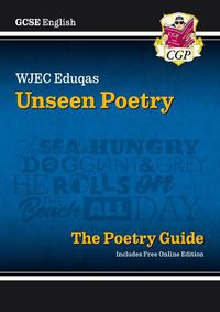 Cover image for New GCSE English WJEC Eduqas Unseen Poetry Guide includes Online Edition