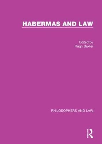 Cover image for Habermas and Law: Philosophers and Law