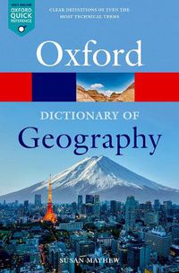 Cover image for A Dictionary of Geography