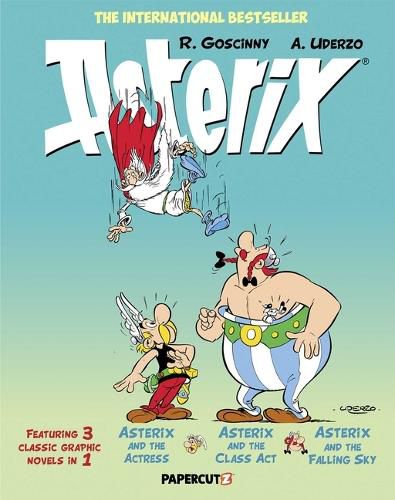 Asterix Omnibus #11: Collecting  Asterix and the Actress,   Asterix and the Class Act,  and  Asterix and the Falling Sky