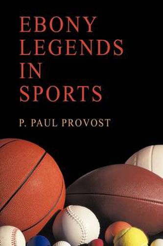 Cover image for Ebony Legends in Sports