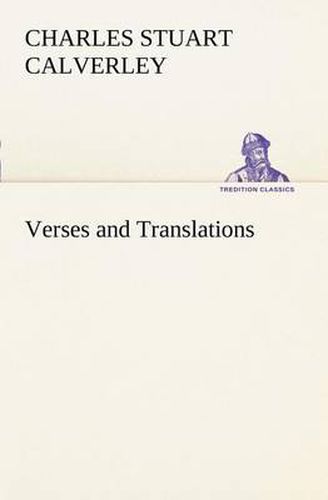 Cover image for Verses and Translations