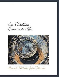 Cover image for On Christian Commonwealth