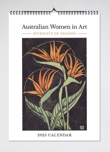 Australian Women In Art 2025 Wall Calendar