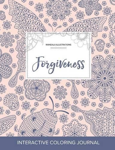 Cover image for Adult Coloring Journal: Forgiveness (Mandala Illustrations, Ladybug)