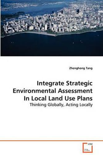 Cover image for Integrate Strategic Environmental Assessment In Local Land Use Plans