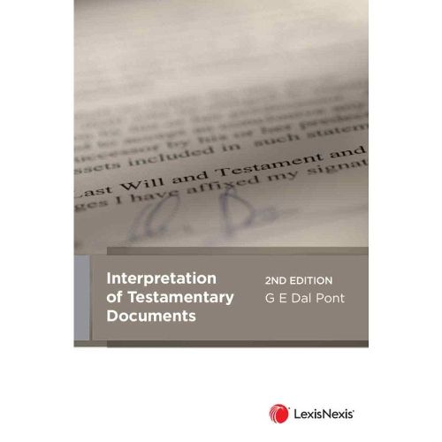 Cover image for Interpretation of Testamentary Documents