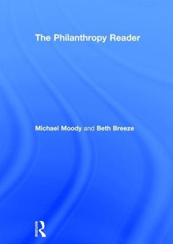 Cover image for The Philanthropy Reader