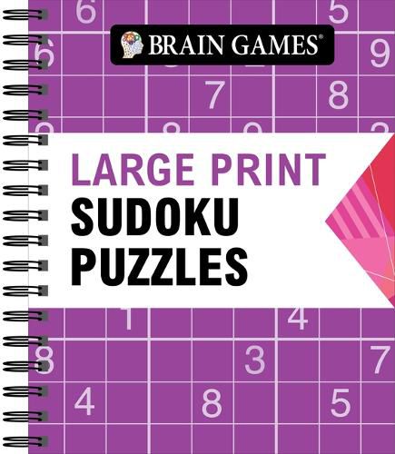 Cover image for Brain Games - Large Print Sudoku Puzzles (Arrow)