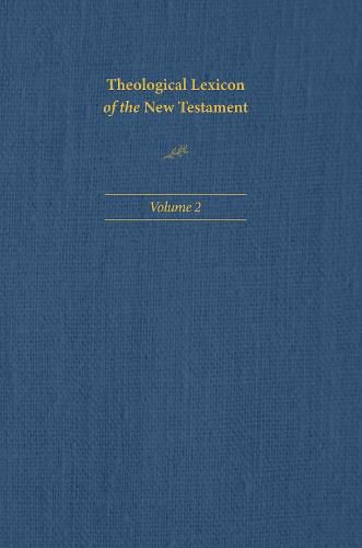 Cover image for Theological Lexicon of the New Testament