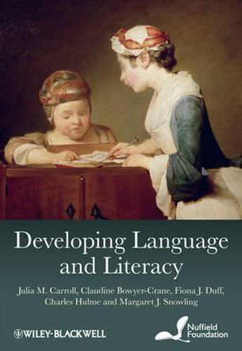 Cover image for Developing Language and Literacy: Effective Intervention in the Early Years