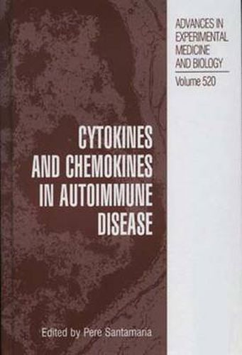 Cover image for Cytokines and Chemokines in Autoimmune Disease