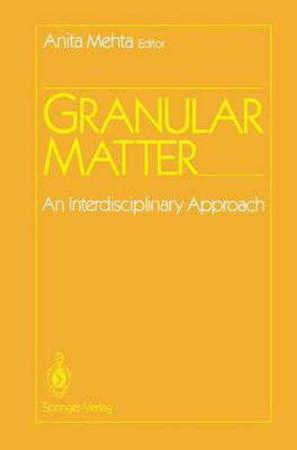 Cover image for Granular Matter: An Interdisciplinary Approach