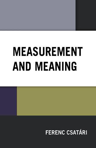 Cover image for Measurement and Meaning