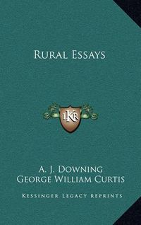Cover image for Rural Essays
