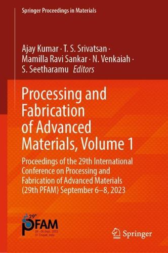 Cover image for Processing and Fabrication of Advanced Materials, Volume 1