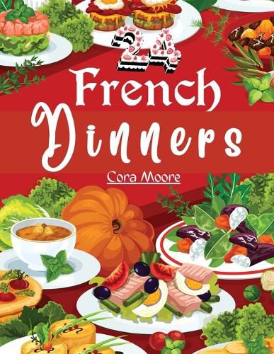 Cover image for Twenty-four French Dinners