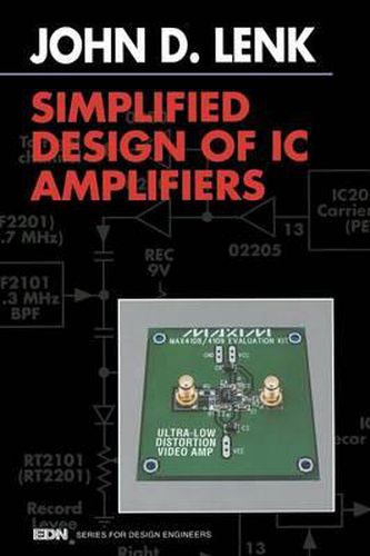 Cover image for Simplified Design of IC Amplifiers