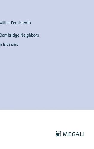 Cover image for Cambridge Neighbors