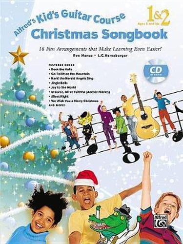 Cover image for Kids Guitar Christmas Songs 1&2