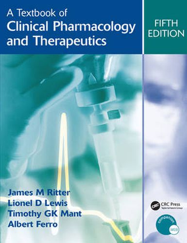 Cover image for A Textbook of Clinical Pharmacology and Therapeutics, 5Ed