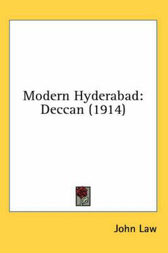 Cover image for Modern Hyderabad: Deccan (1914)