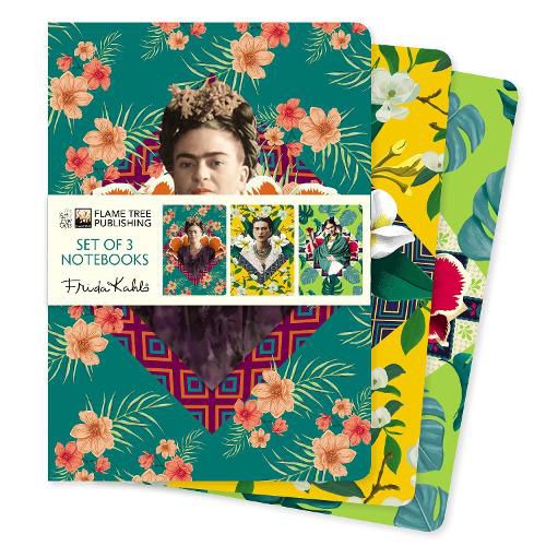 Cover image for Frida Kahlo Set of 3 Standard Notebooks