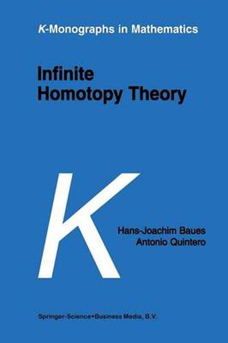 Cover image for Infinite Homotopy Theory