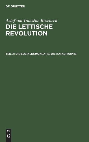 Cover image for Die Sozialdemokratie. Die Katastrophe