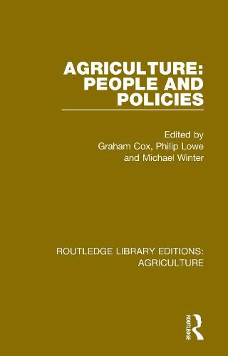 Agriculture: People and Policies