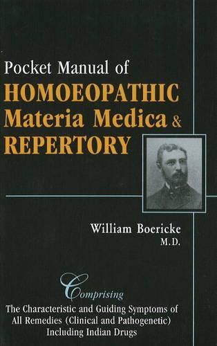 Cover image for Pocket Manual of Homeopathic Materia Medica & Repertory