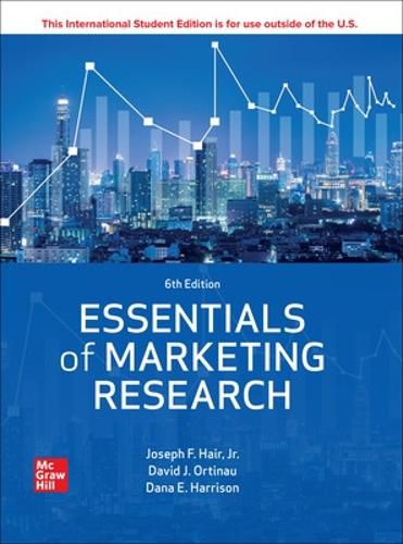 Cover image for Essentials of Marketing Research ISE