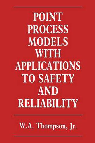 Cover image for Point Process Models with Applications to Safety and Reliability