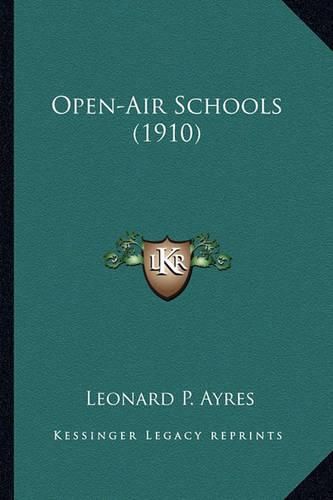 Cover image for Open-Air Schools (1910)