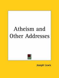 Cover image for Atheism