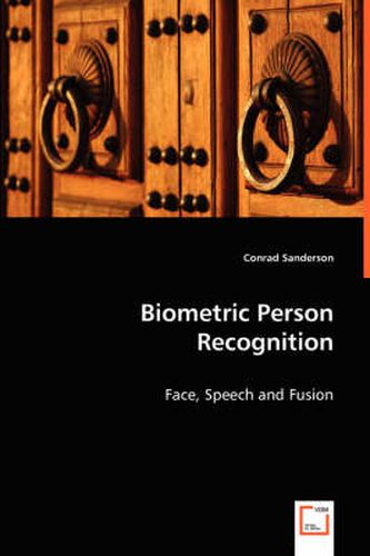Cover image for Biometric Person Recognition