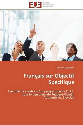 Cover image for Fran ais Sur Objectif Sp cifique