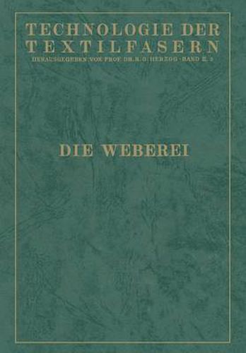 Cover image for Technologie Der Textilfasern: 2. Band / 2. Teil