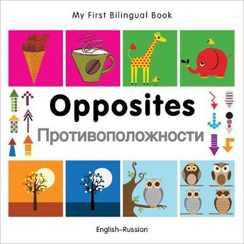 Cover image for My First Bilingual Book -  Opposites (English-Russian)